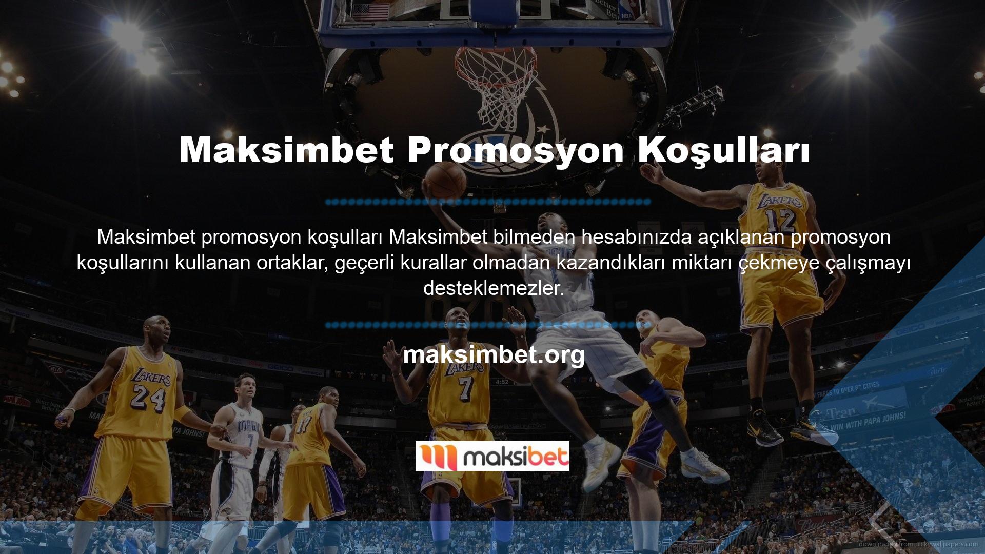 Size gönderilen kurallara uymamak için canlı destekten bilgi almanızı şiddetle tavsiye ediyoruz! Maksimbet Finansal İşlemler